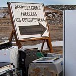 Ada County Landfill metals recycling area.