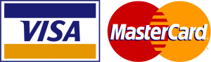 visa and mastercard logos