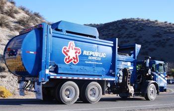 Republic Service garbage truck