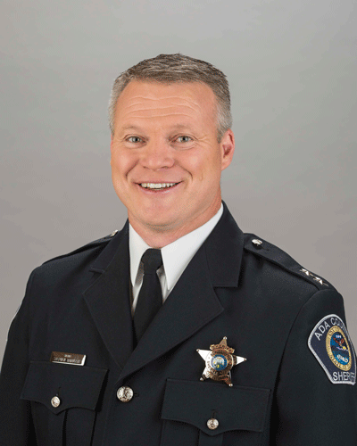 Picture of Ada County Sheriff Stephen Bartlett smiling