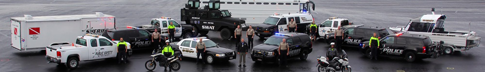 Ada County Sheriff Vehicles and Officers