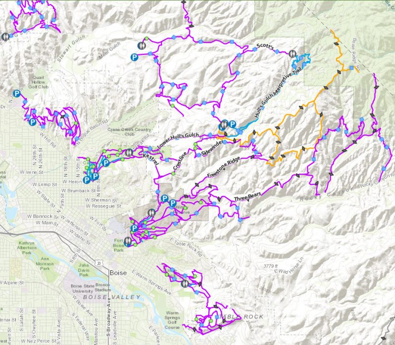 Ridge to Rivers Interactive Map